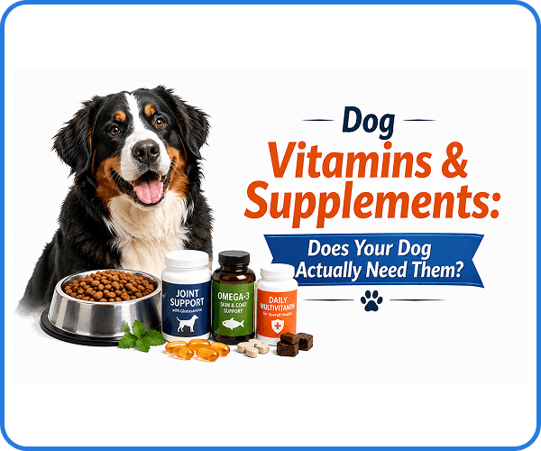 Dog Vitamins & Supplements: Does Your Dog Actually Need Them?