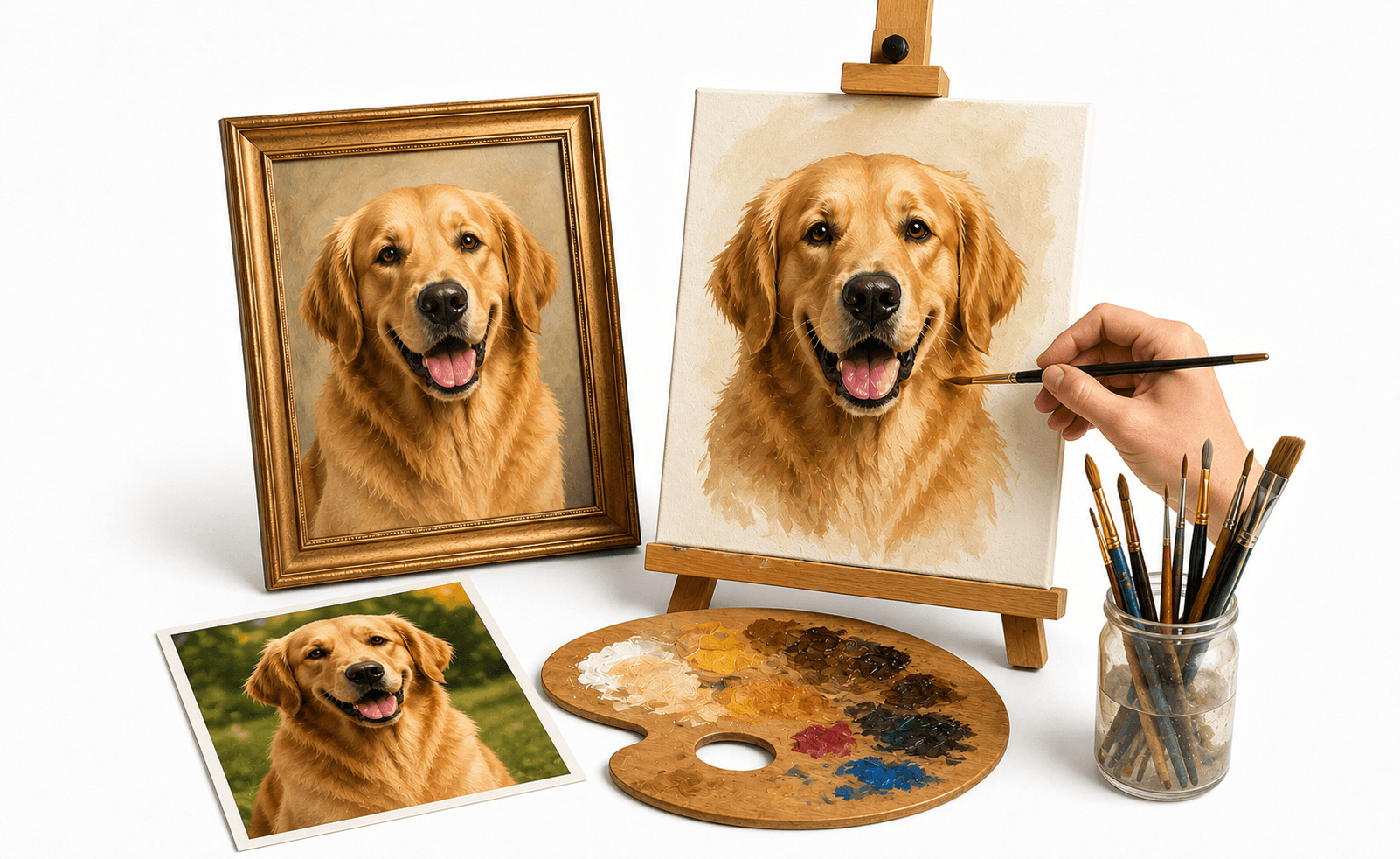 How to Honor Pet Memory Commission a Custom Portrait