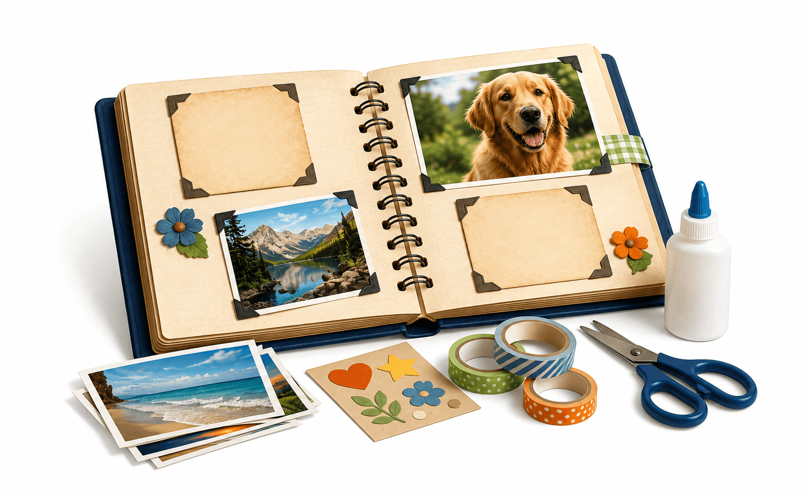 How to Honor Pet Memory Photo Album or Scrapbook