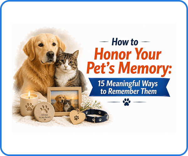 How to Honor Your Pet's Memory: 15 Meaningful Ways to Remember Them