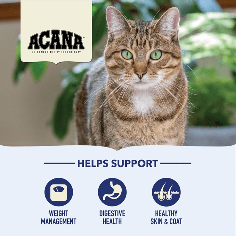 Acana Indoor Entree Herring & Salmon Helps Support