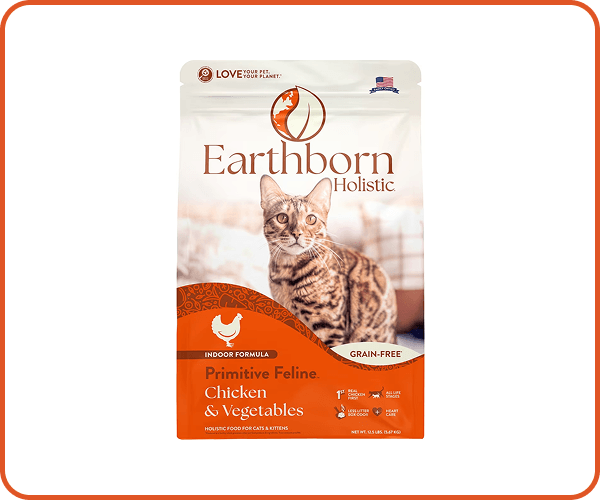 Earthborn Holistic Primitive Feline Chicken & Vegetables Review