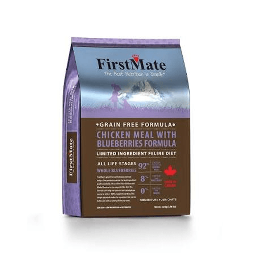 FirstMate Chicken Meal with Blueberries Formula Back