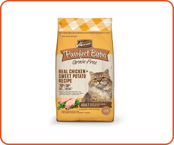 Merrick Purrfect Bistro Grain-Free Real Chicken + Sweet Potato Review
