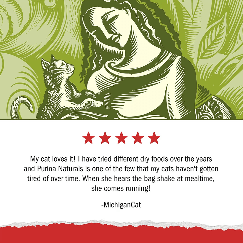 Purina Cat Chow Naturals Original Testimonial