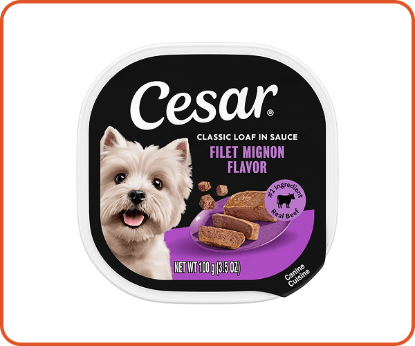 Cesar Classic Loaf in Sauce Filet Mignon Flavor Review