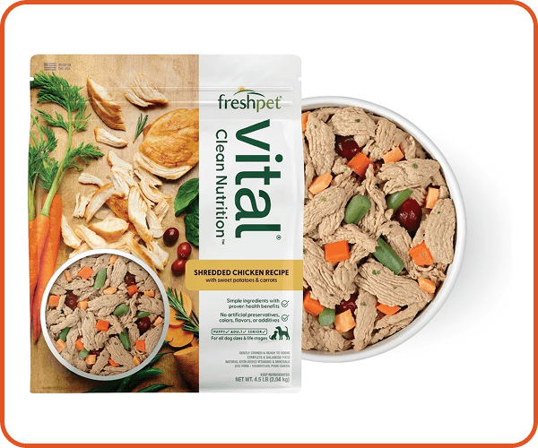 Freshpet Vital Shredded Chicken Sweet Potatoes & Carrots Review