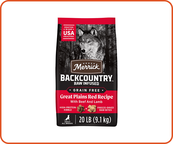 Merrick Backcountry Raw Infused Great Plains Red Recipe with Beef and Lamb Review