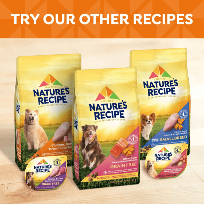 Nature's Recipe Mature Lamb & Brown Rice Other Recepies