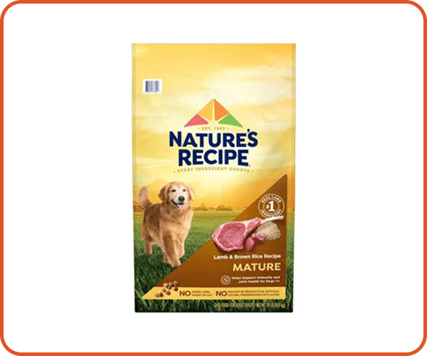 Nature's Recipe Mature Lamb & Brown Rice Review