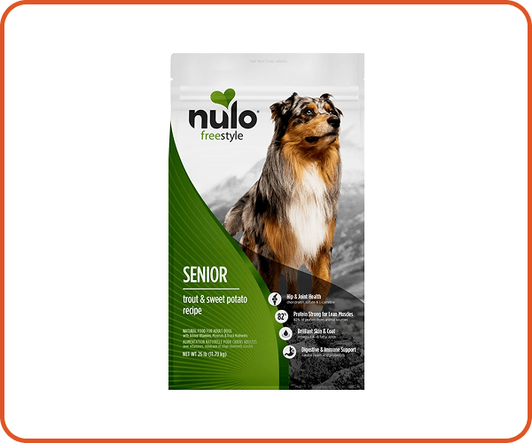 Nulo Freestyle Senior Grain-Free Trout & Sweet Potato Review