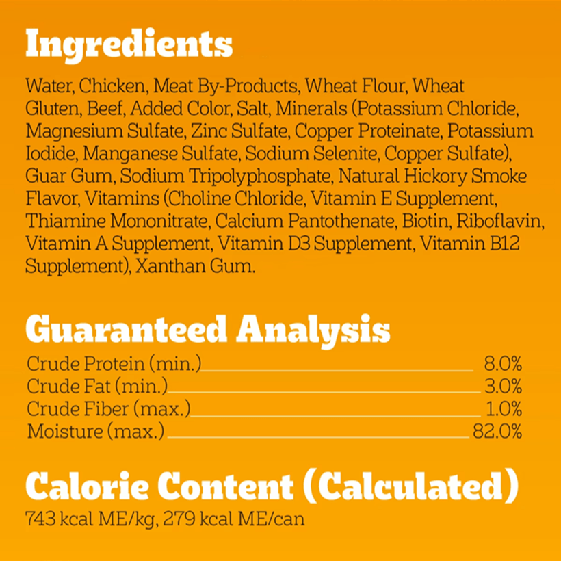 Pedigree Choice Cuts in Gravy with Beef Ingredients