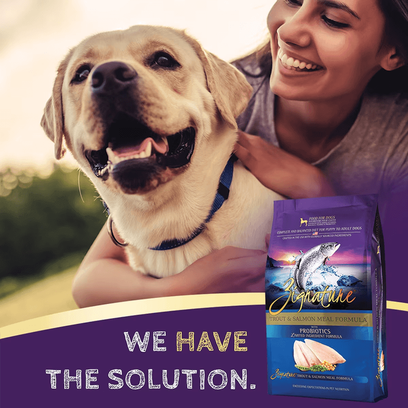 Zignature Trout & Salmon Meal Limited Ingredient The Solution